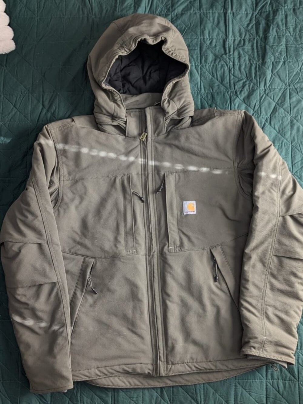 Carhartt Mens Rugged Flex Super Dux Relaxed Fit Insulated Jacket 0J6006 Coat S